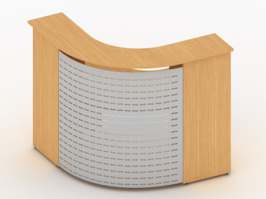 Стойка ресепшн &quot;Партнер&quot; 1270х1270х1200 Бук — Аэлита