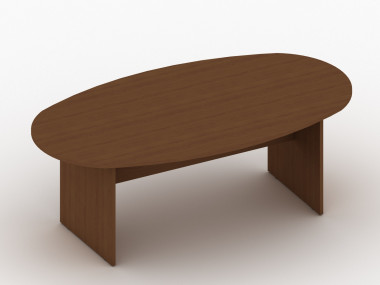 Стол для заседаний овальный 2000х1100х750 — Аэлита