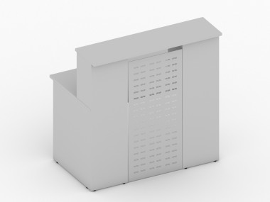 Стойка прямая &quot;Партнер&quot; 1400  Серый — Аэлита