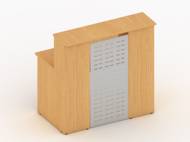 Стойка прямая &quot;Партнер&quot; 1400  Бук — Аэлита