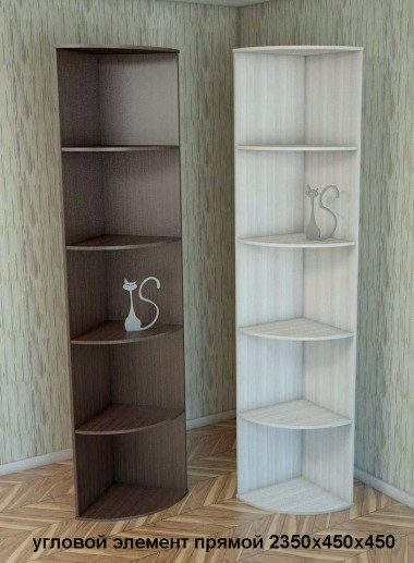 Радиусный угловой элемент прямой  &mdash; Аэлита