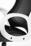 Геймерское кресло Nissan  white+black
