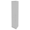 Шкаф высокий узкий Рива левый/правый (1 низкая дверь ЛДСП, 1 средняя дверь ЛДСП)