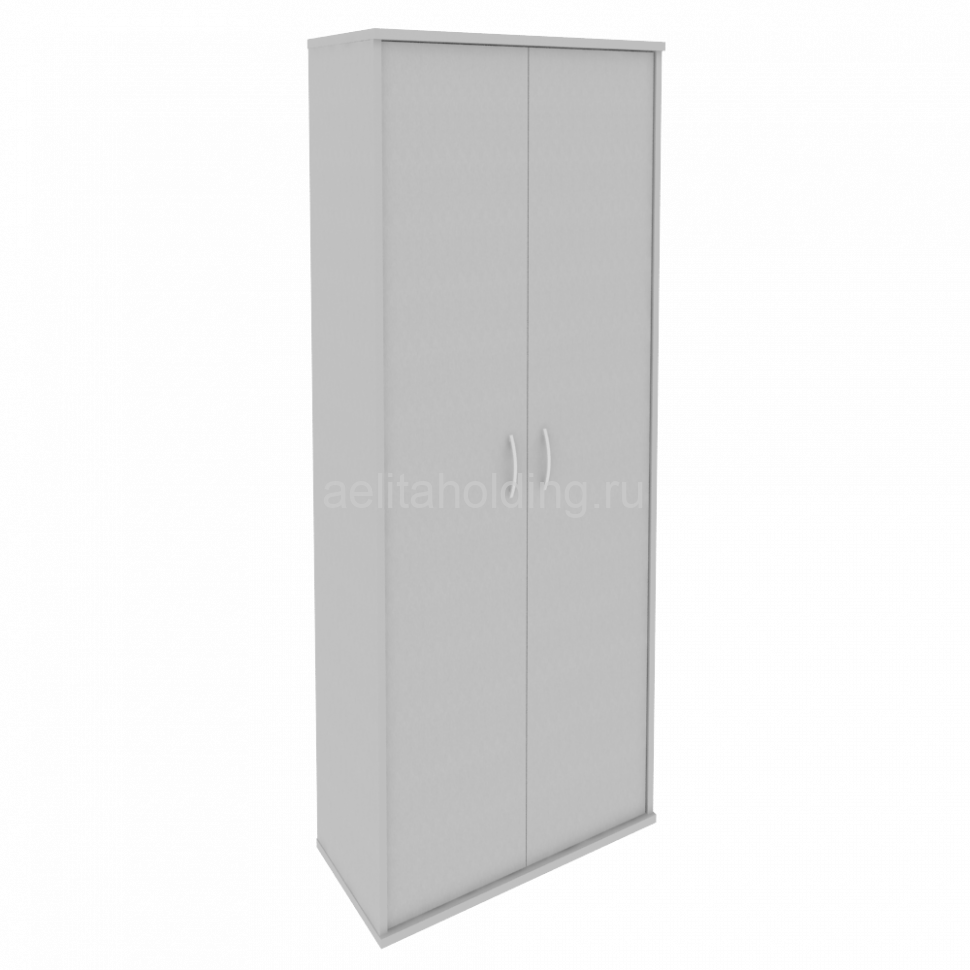 Шкаф высокий широкий Рива (2 высокие двери ЛДСП)