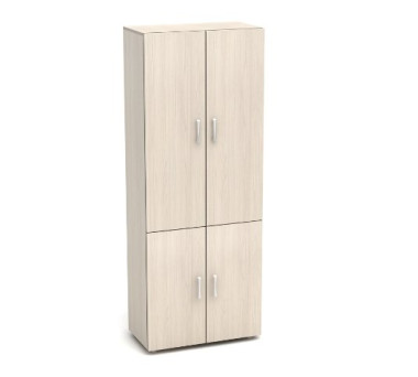 Шкаф высокий закрытый (700х350х1830) (ШК31+ДК36х2+ДК32х2) — Аэлита