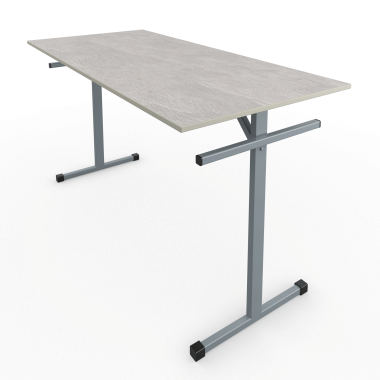 Стол обеденный АЭЛИТА 1500х600/700х760 под скамью, столешница МДФ 16мм  &mdash; Аэлита