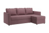 Диван угловой Сидней (Дымчато-розовый)
