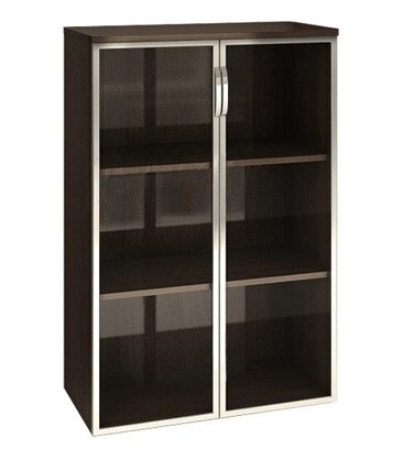 Шкаф со стеклом в алюм. рамке 800х450х1177 &mdash; Аэлита