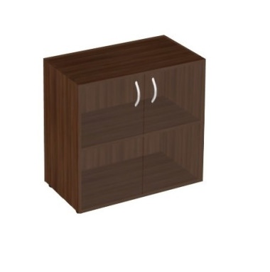 Шкаф-тумба низкий со стеклом с полками 800x450x801  (без топа) &mdash; Аэлита