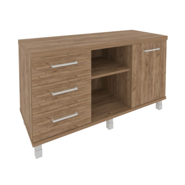 Тумба сервисная First  (3 ящика + распашной фасад) — Аэлита