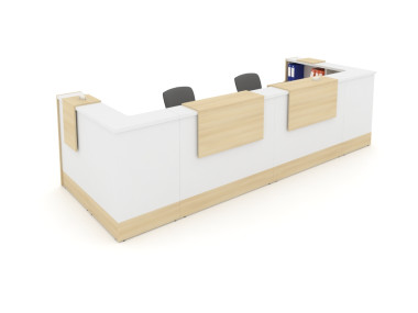 Стойка ресепшн STYLE 3872х1558х1156 — Аэлита