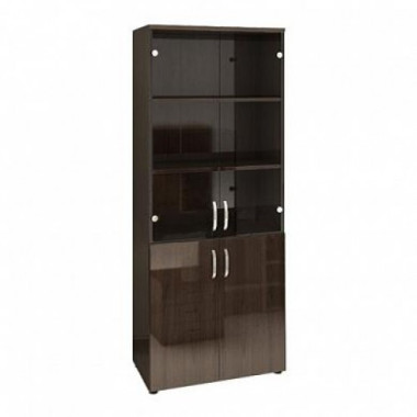 Шкаф с комбинированными фасадами 800х450х1945 &mdash; Аэлита