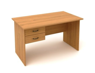 Стол с подвесной тумбой (1402х702х750) (СФ02+ТФ09) — Аэлита