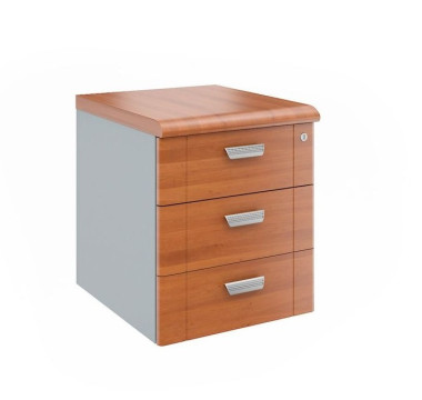 Тумба универсальная с 3 ящиками к столу СТ-1.0 (с топом) — Аэлита