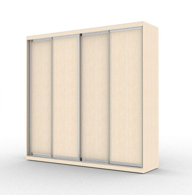 Шкаф-купе четырехдверный с дверями из ЛДСП (модель 4.1, 4.1А) &mdash; Аэлита