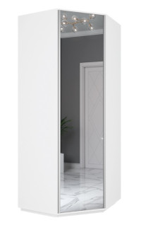 Шкаф Экспресс угловой с зеркалом 900х900х2200(2400)
