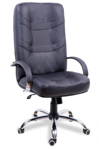 Компьютерное кресло  МИНИСТР ХРОМ — Аэлита