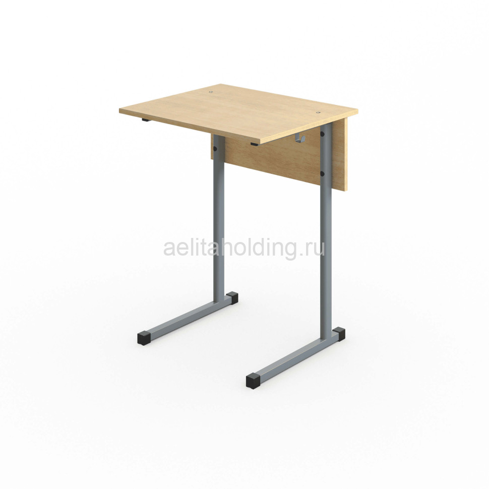 Стол ученический АЭЛИТА Комфорт 1-местный нерегулируемый, плоскоовальная труба