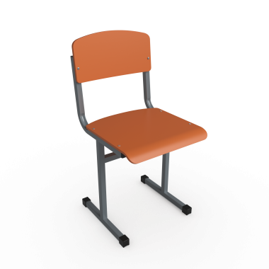 Стул Стандарт,  крашеная фанера, нерегулируемый &mdash; Аэлита