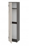 Шкаф «Витра» тип 1 (Венге Цаво/Дуб Белфорт с рисунком), ширина 480 мм, глубина 360 мм, высота 2041 мм