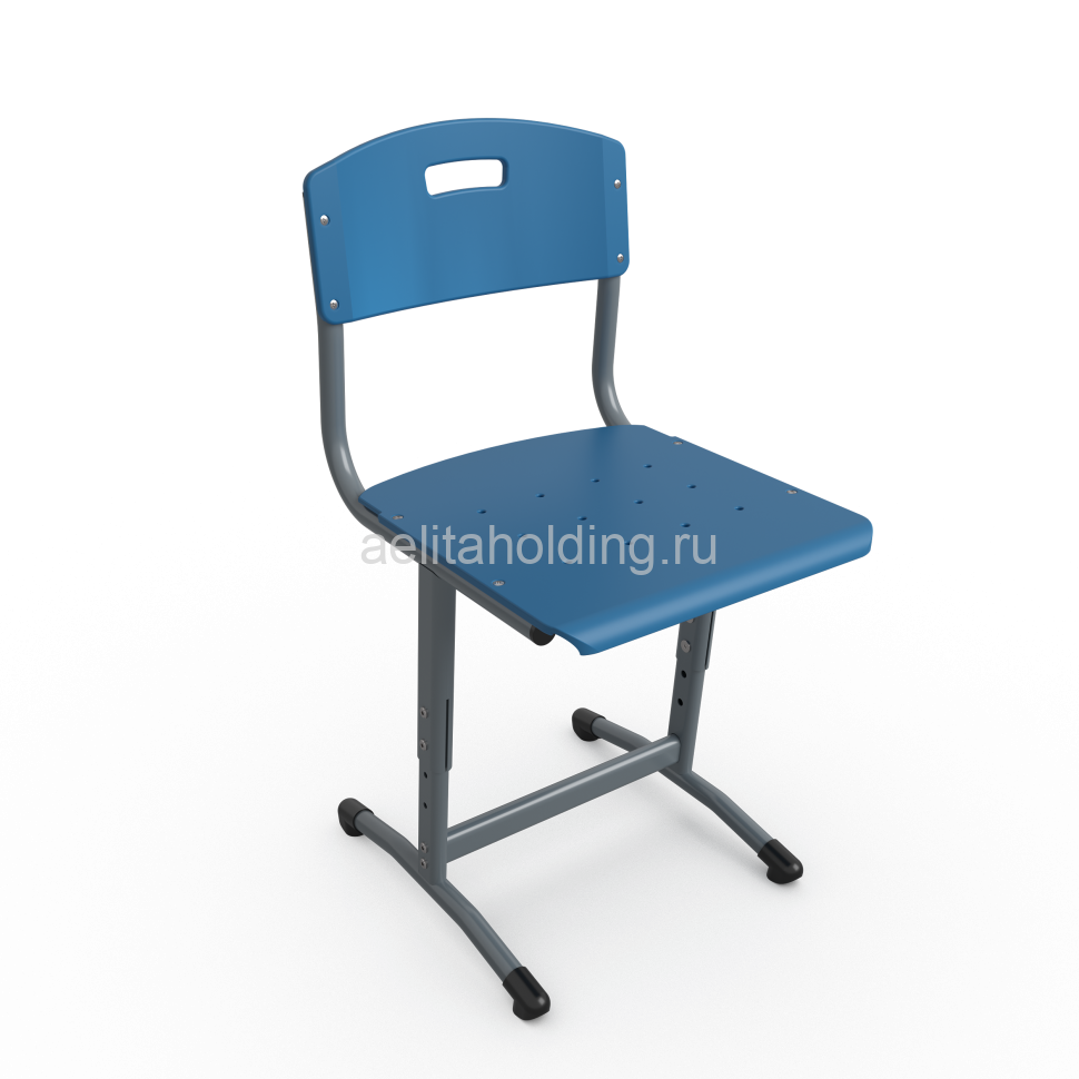 Стул ученический АЭЛИТА Универсал регулируемый, круглая труба / пластик цветной