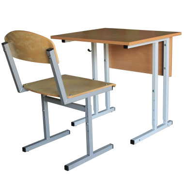 Комплект школьной мебели одноместный (регулируемый) — Аэлита