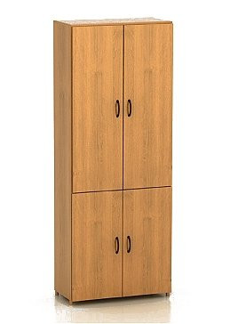 Шкаф высокий (740х390х2002) (ШФ14+ДФ12*2+ДФ13*2) — Аэлита
