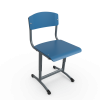Стул ученический АЭЛИТА Универсал регулируемый на круглой трубе, цветной лак