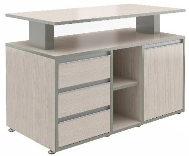 Тумба сервисная с полкой 1100х550х763 &mdash; Аэлита