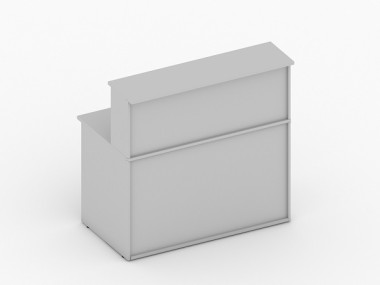 Стойка прямая 1200 &quot;Партнер&quot; (экран ДВПО) — Аэлита