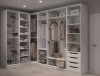 Гардеробная угловая модульная 1500*2500*выс.2400