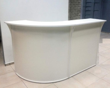 Стойка ресепшн Рива 1890/2590х950х1150  &mdash; Аэлита