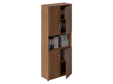 Шкаф высокий с нишей  800х370х2030 — Аэлита