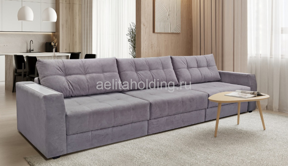 Модульный диван Альянс-М 3430*1100*940, еврокнижка