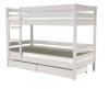 Детская двухъярусная кровать с ящиками