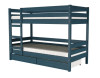 Детская двухъярусная кровать с ящиками