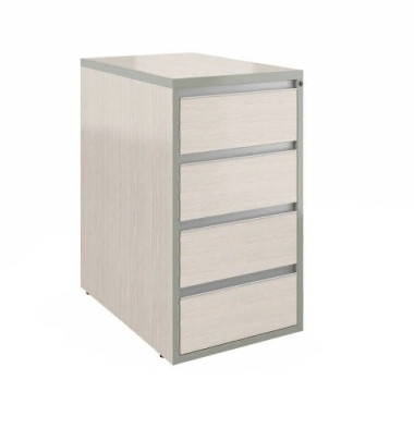 Тумба приставная 426х700х750 с 4 ящиками — Аэлита